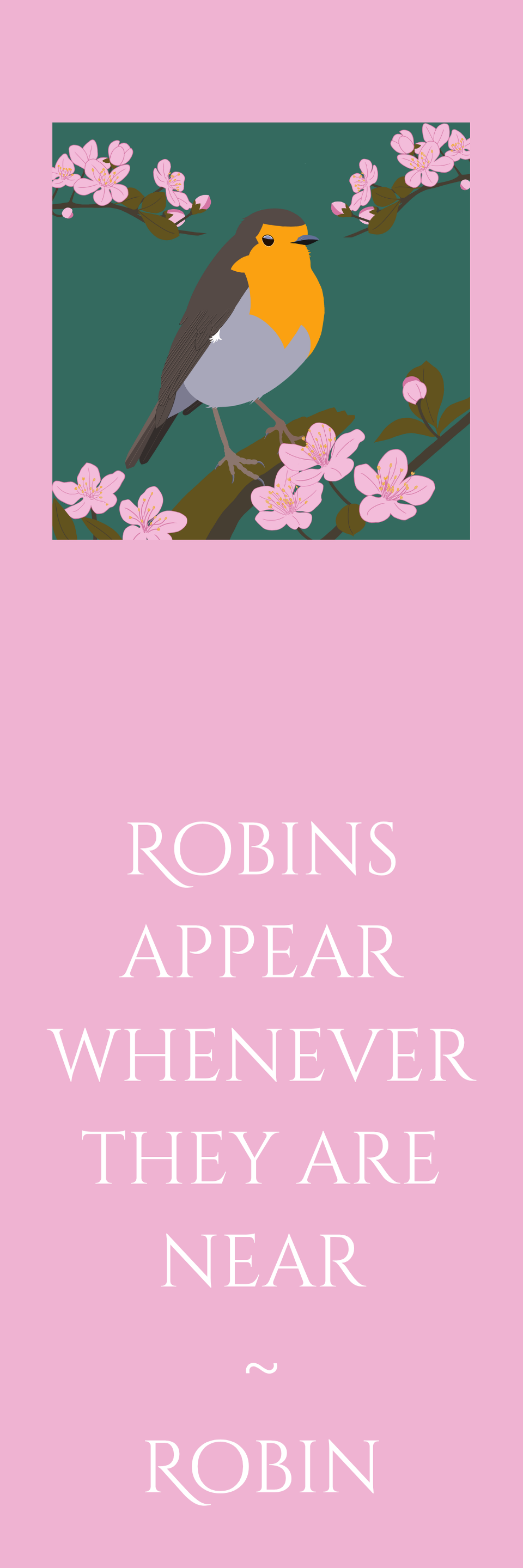 Bookmark - Robin
