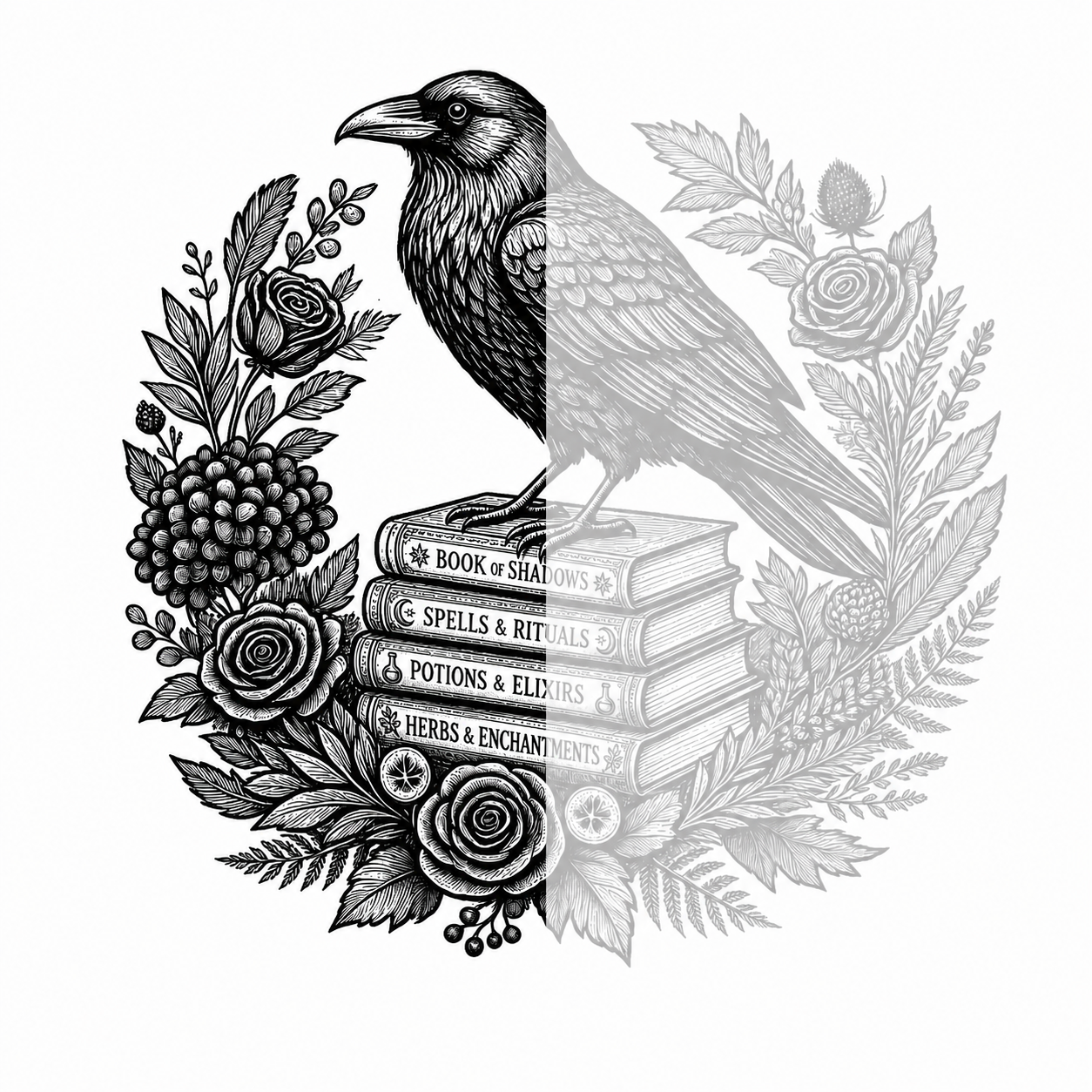 Ravencore - Ink Tracing Book