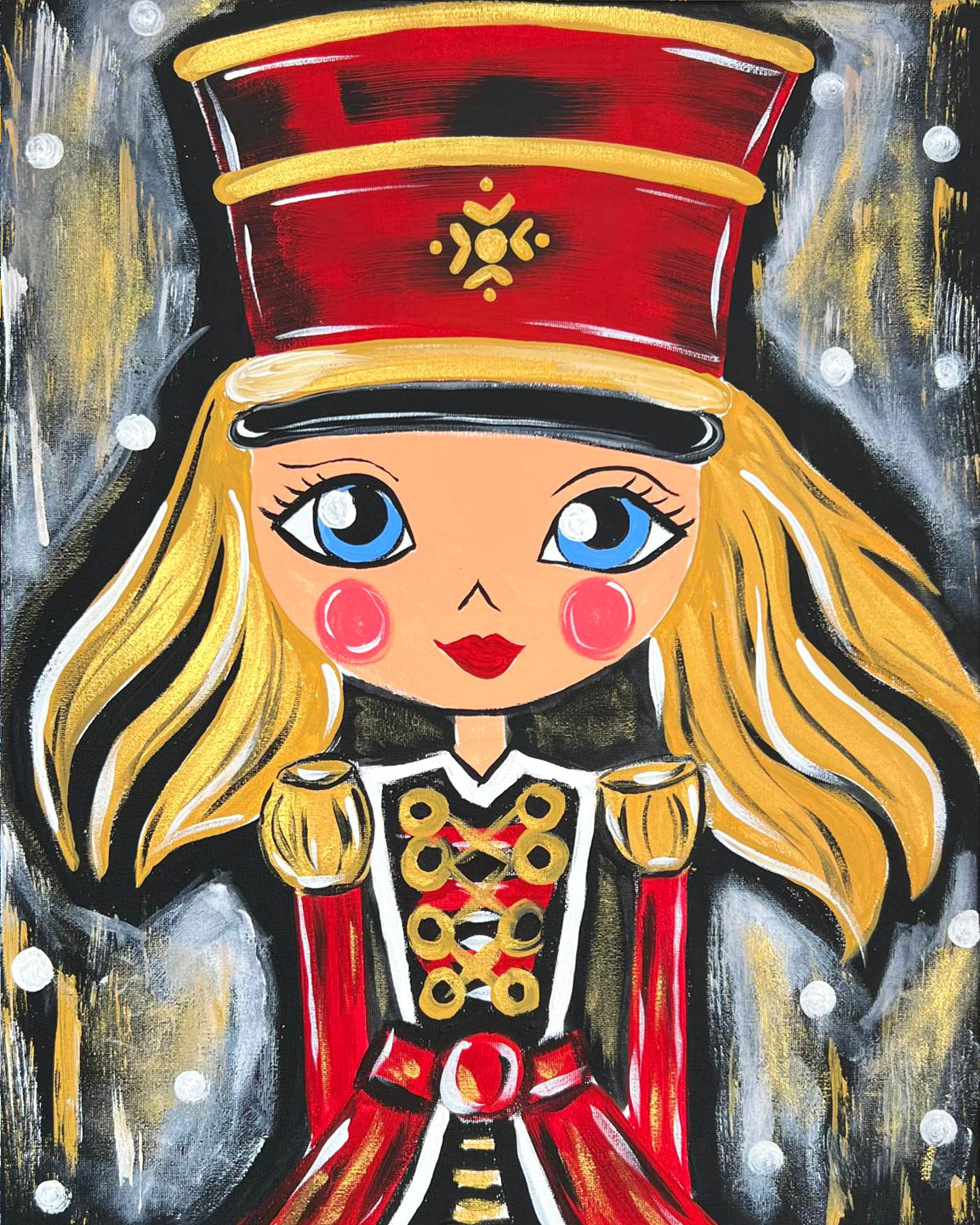 Christmas Theme Acrylic Kit - Nutcracker Girl