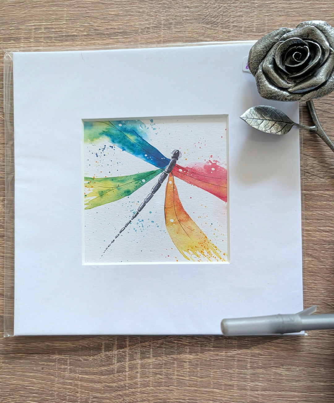 Original artwork - Dragonfly – Blue Tulip Art & Design