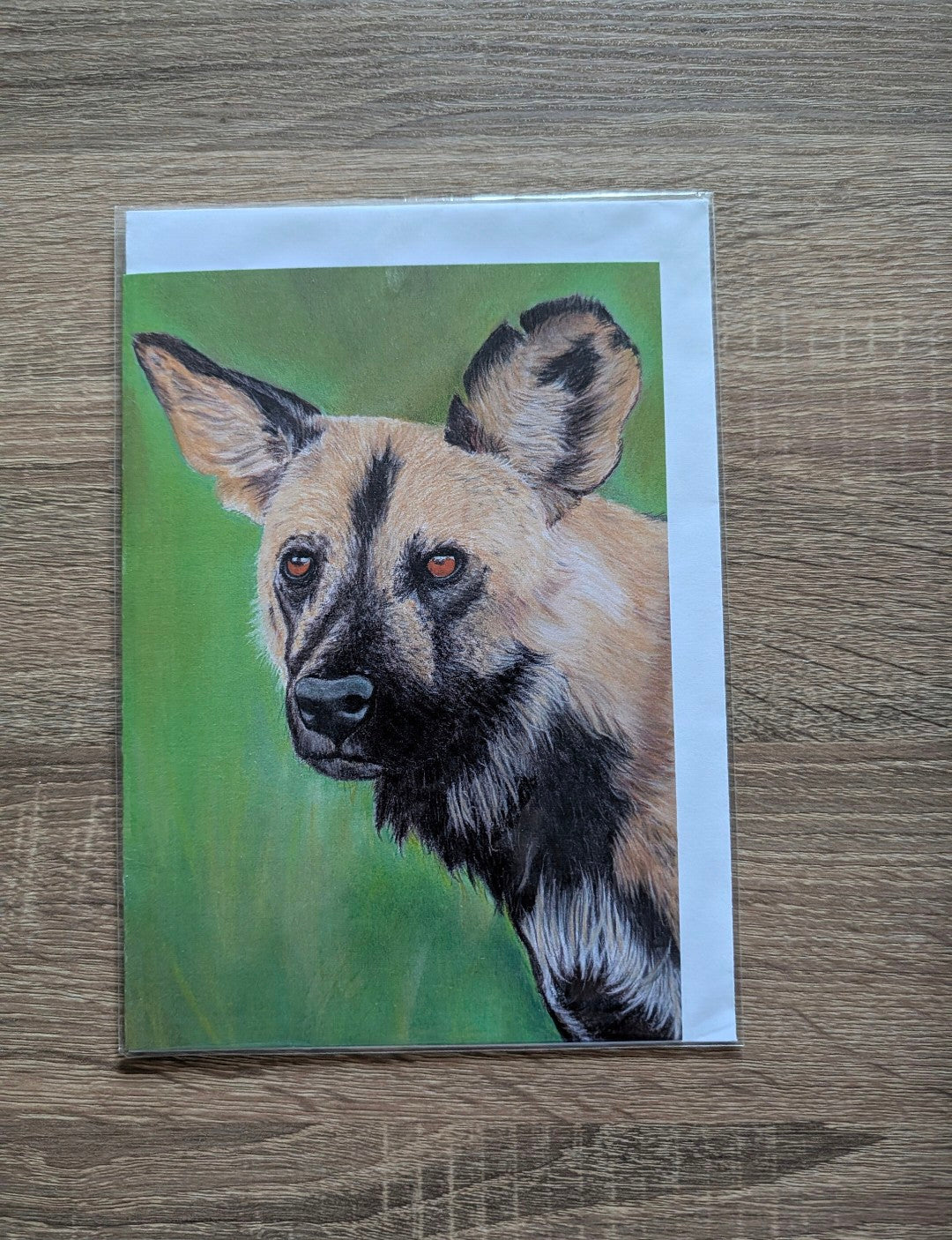 Greeting Card - Wild Dog