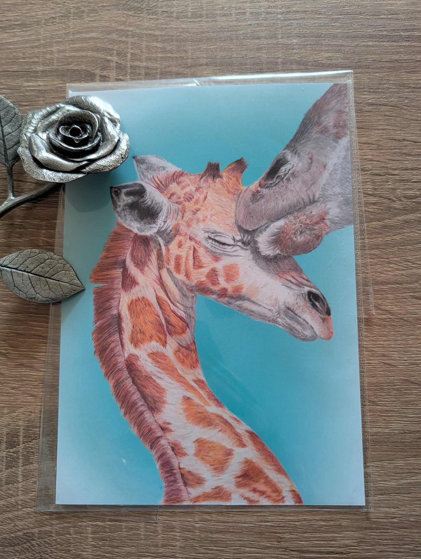 A5 Print - Giraffes