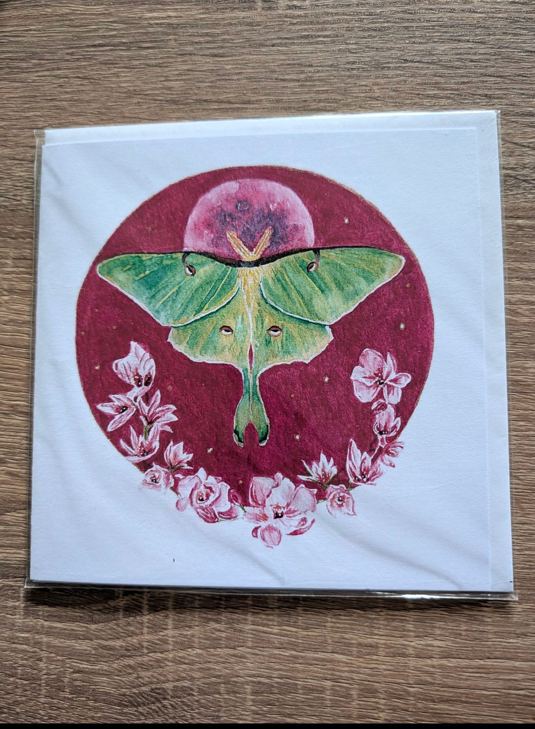 Greeting Card - Luna Moth