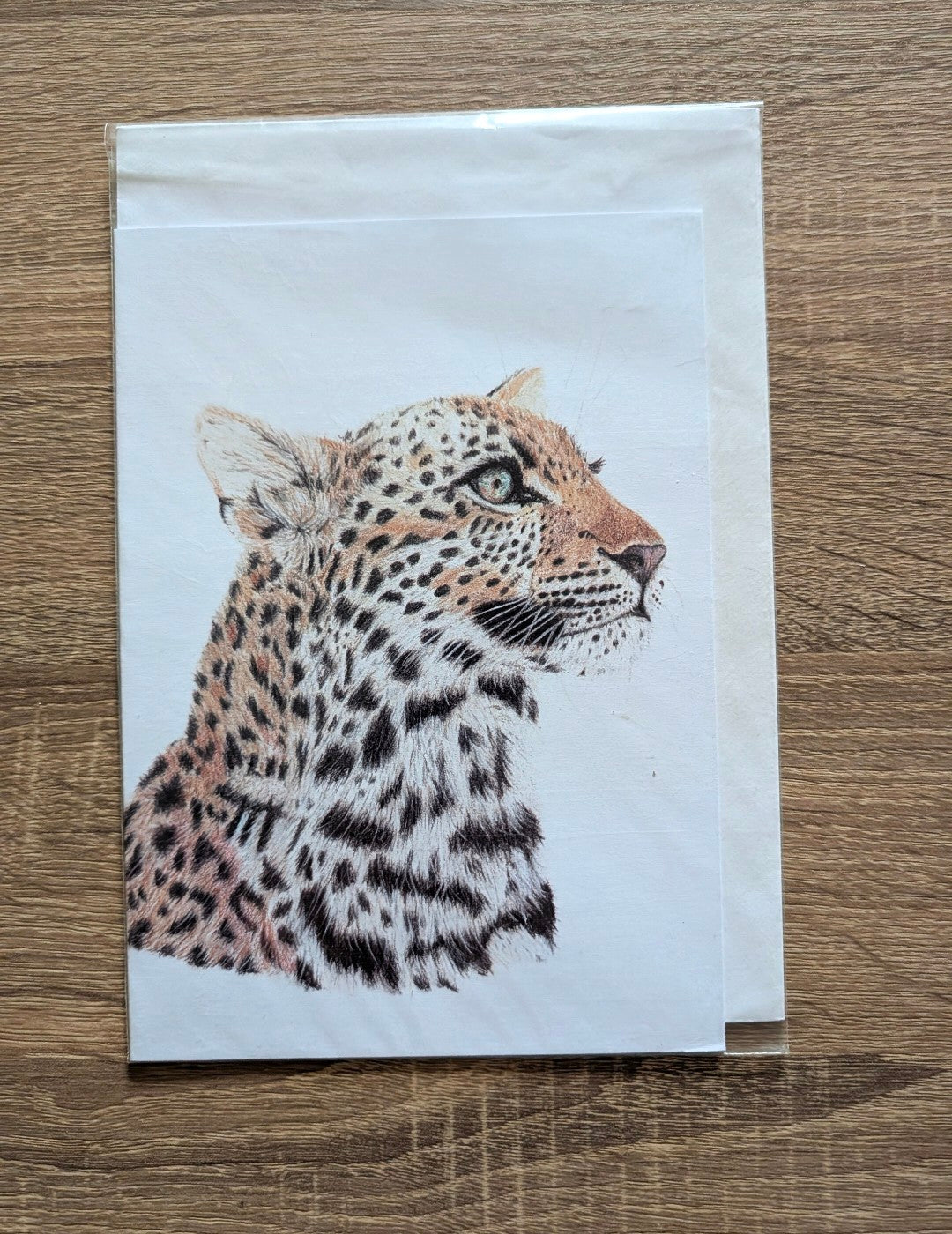 Greeting Card - Leopard