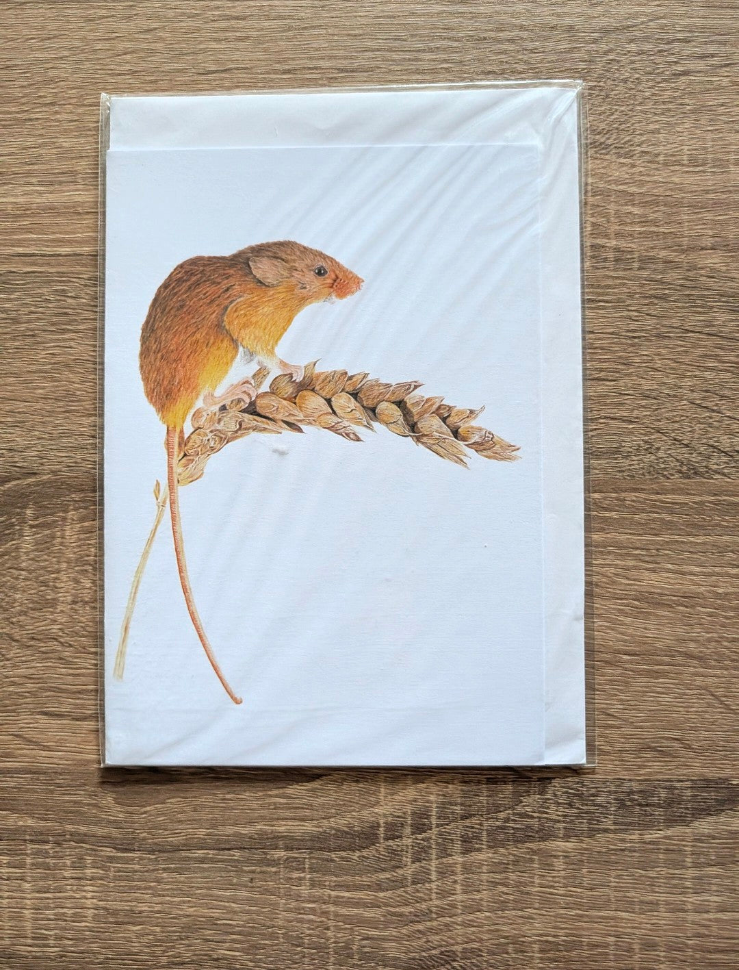 Greeting Card - Harvest Mouse