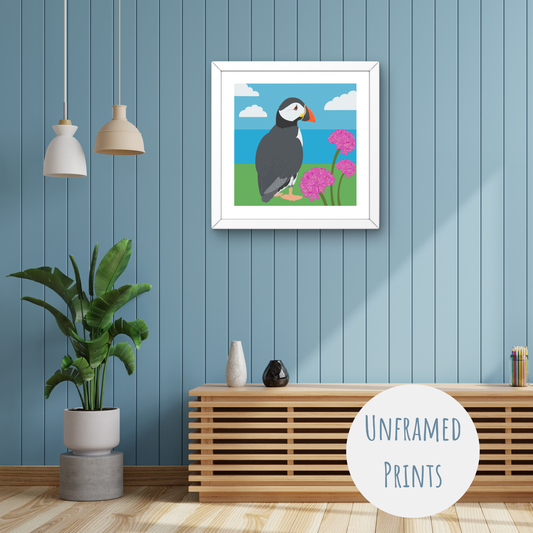 Puffin - Art Print