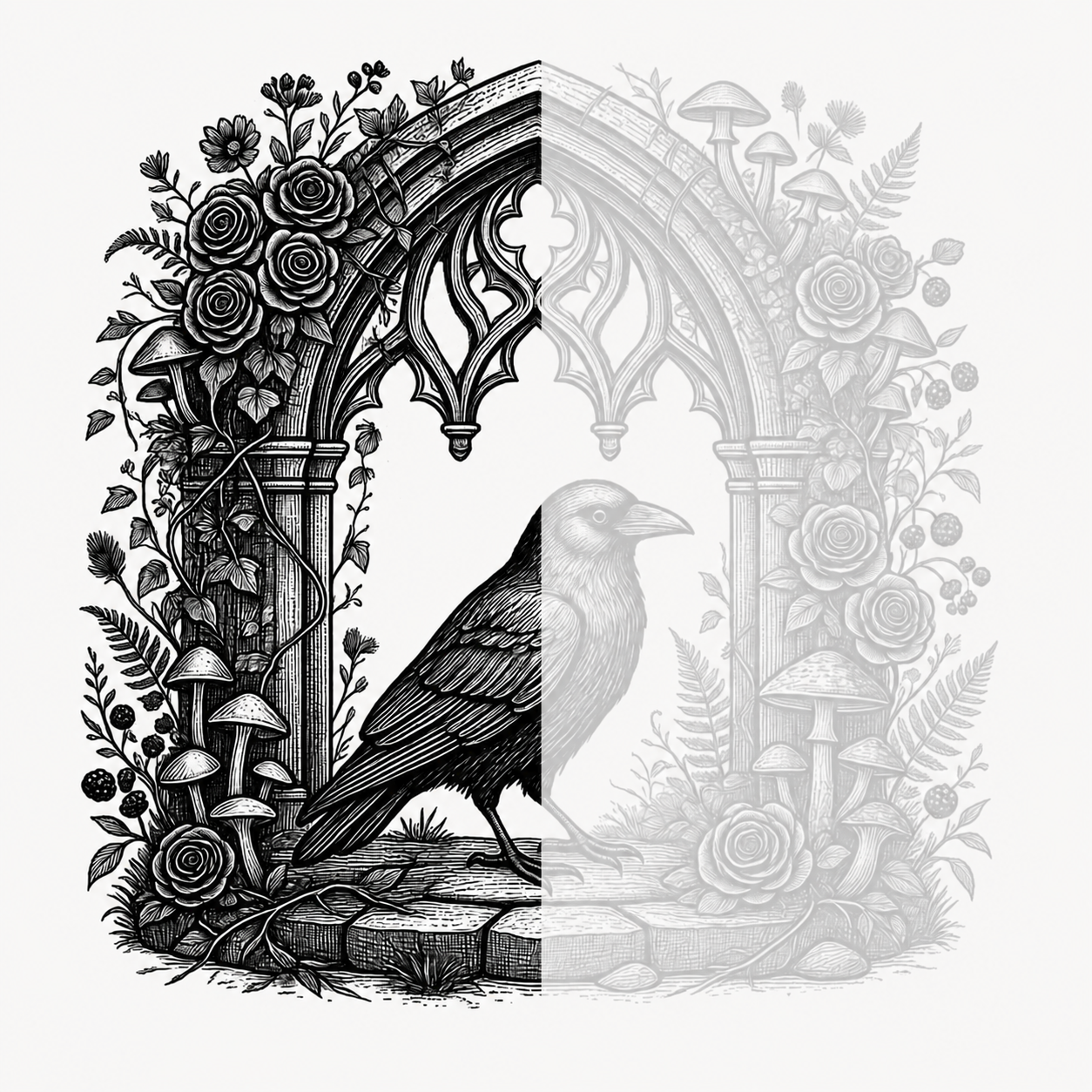 Ravencore - Ink Tracing Book