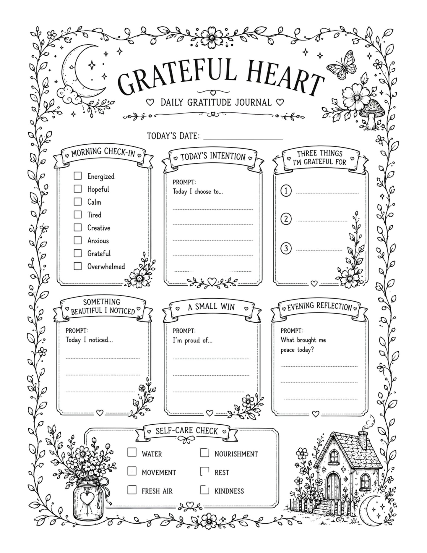 Bloom & Breathe - The Moonflower Journal