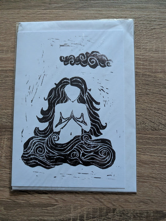 Greeting Card - Ocean Goddess