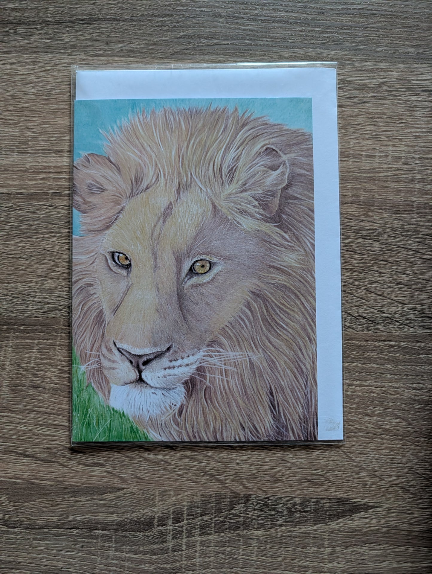 Greeting Card - Lion
