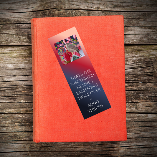 Bookmark - Song Thrush