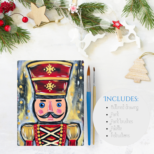 Christmas Theme Acrylic Kit - Nutcracker