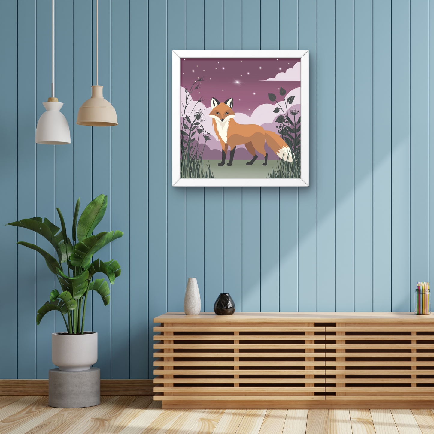 The Fox - Art Print