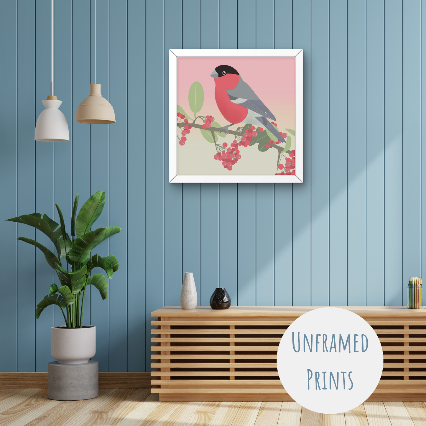 Bullfinch - Art Print