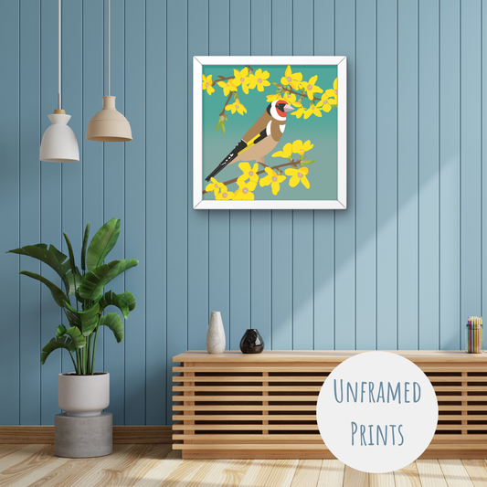 Gold Finch - Art Print