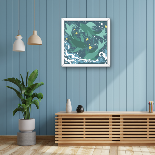 Galactic Koi - Art Print