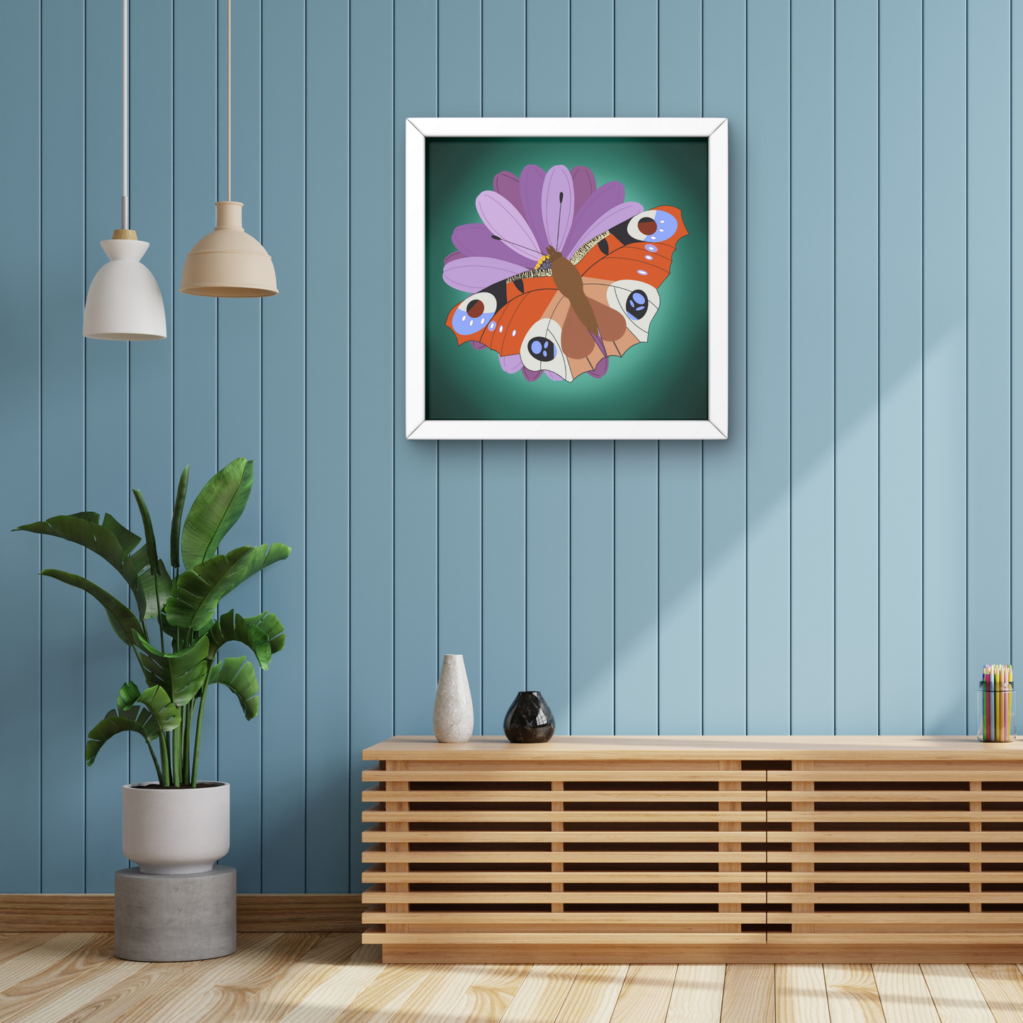 Peacock Butterfly - Art Print