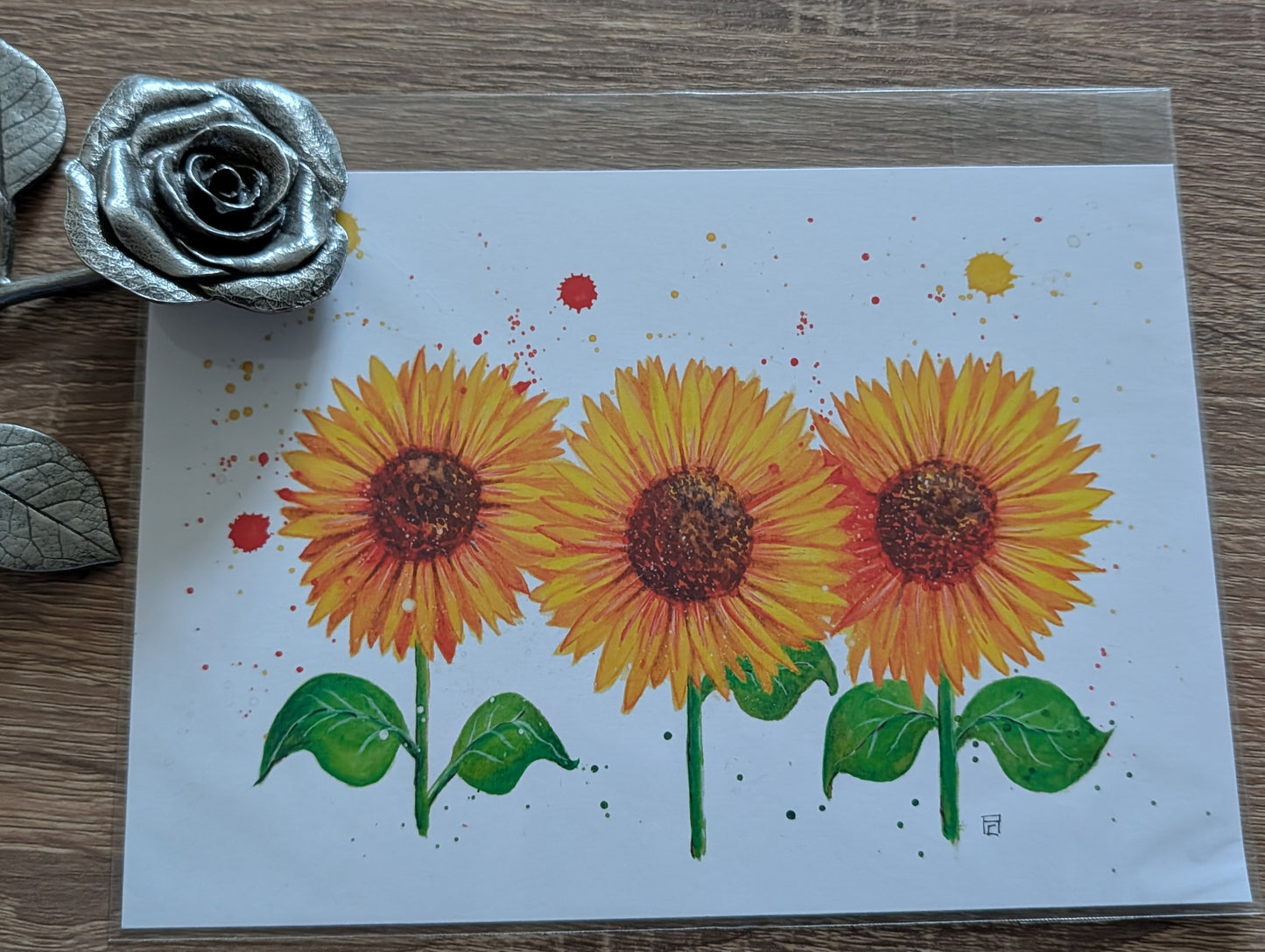 A5 Print - Sunflowers
