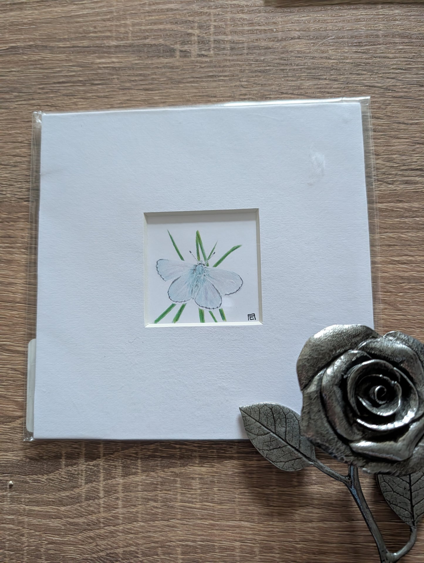 Mini Print - Blue Butterfly