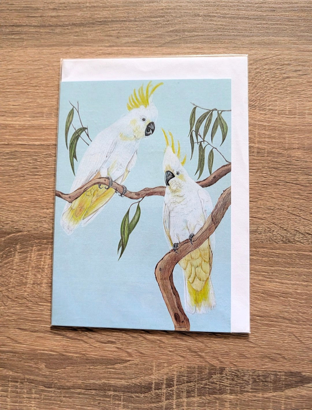 Greeting Card - Cockatoos