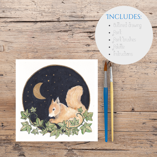 Acrylic Kit - Squirrel